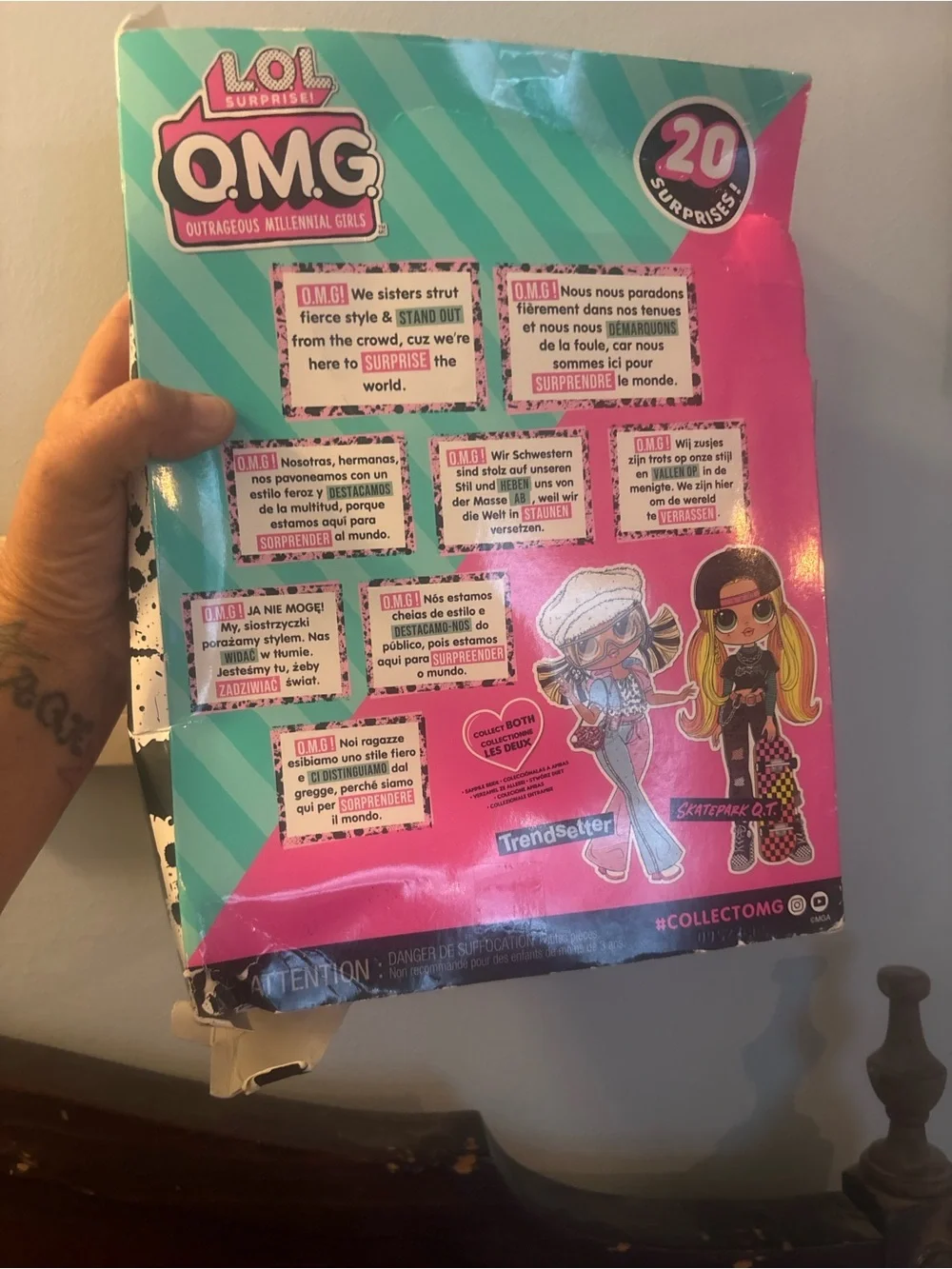 L.O.L. Surprise! O.M.G. Skatepark Q.T. Fashion Doll - Blonde